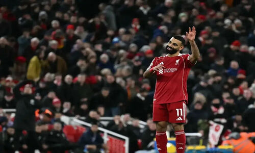 شوخی خنده‌دار محمد صلاح با خبرنگاران پس از درخشش در زمین فوتبال!