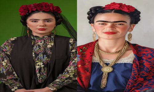 مرجانِ «نون خ» با گریم فریدا؛ تحولی که همه را شگفت‌زده کرد!