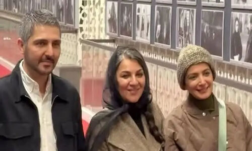 تیپ‌های متفاوت بازیگران در اکران خصوصی «آن سوی حصارهای لاله‌زار» که همه را شگفت‌زده کرد!