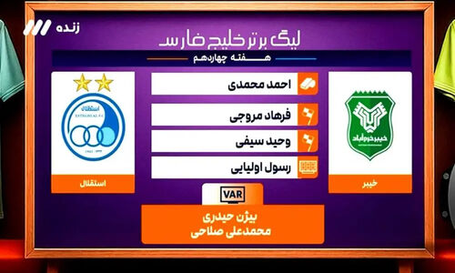 کارشناسی داوری جنجالی بازی خیبر و استقلال؛ حق کدام تیم بیشتر ضایع شد؟