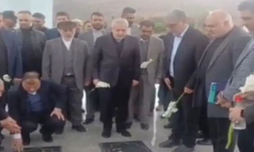 وزیر میراث فرهنگی با حضور در مزار شهدای گلستان، پیمان تازه‌ای با شهدا بست