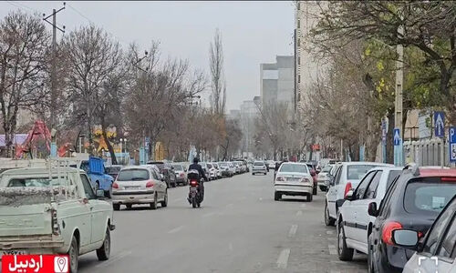 آغاز اولین برف زمستانی اردبیل، طبیعت سفیدپوش و تماشایی شد!