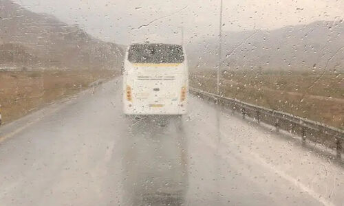 بارش‌های شدید جنوب فارس را درگیر کرد؛ انسداد موقت ۳ محور روستایی خبرساز شد