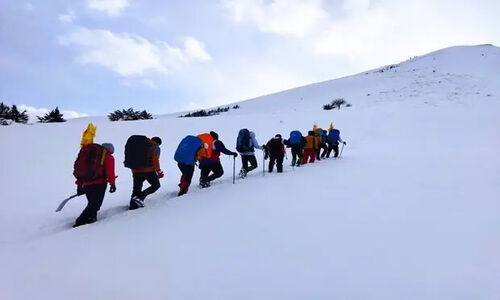 نجات معجزه‌آسای چهار گمشده در ارتفاعات سرد و خطرناک انباردان بستان‌آباد