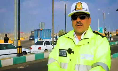 بارش برف در گردنه سر بیژن؛ تردد جنوب کرمان تحت تاثیر قرار گرفت!