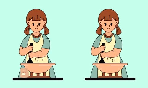 آیا چشمان شما قدرت تشخیص 3 تفاوت تصویر زن را در چند ثانیه دارد؟