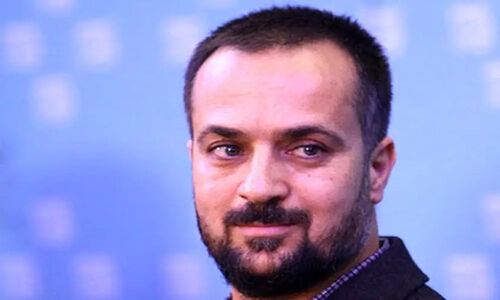 عکس| تصویری احساسی و زیبا از احمد مهرانفر و پسر کوچولوی بامزه و نازش در نوزادی