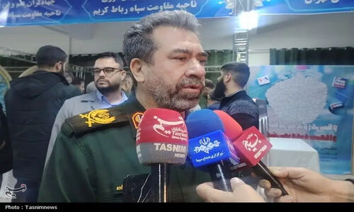 سردار ولی‌زاده: بسیجیان تهران، قهرمانان آینده‌ساز ایران!
