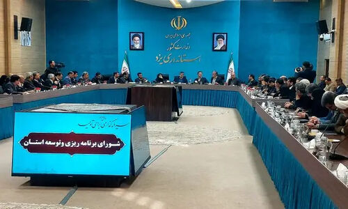 انصاری در یزد: نگاه دولت به محیط زیست علمی و متناسب با ظرفیت‌هاست!