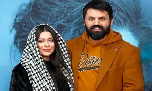 همسر امید معلم با لباسی الهام‌گرفته از هخامنشیان در جشن حافظ همه را شگفت‌زده کرد