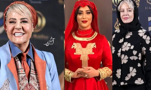 تیپ‌های شگفت‌انگیز بانوان جشن حافظ که همه را حیرت‌زده کرد!