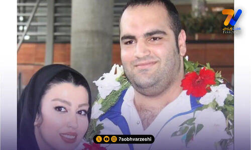تمرینات نفس‌گیر سلین، دختر بهداد سلیمی در راه قهرمانی وزنه‌برداری!
