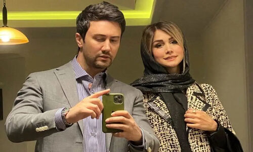 شاهرخ استخری با عکس عاشقانه تولد همسرش را اینطور جشن گرفت!