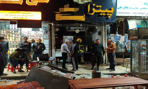 انفجار وحشتناک در پیتزا فروشی بندرعباس؛ ۸ نفر مصدوم شدند!