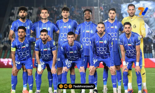 پوستر کریسمسی استقلال مقابل گل‌گهر؛ راز بابانوئل آبی‌ها فاش شد!