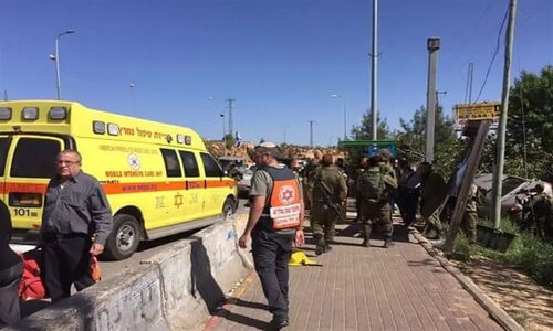 حمله زیرگیری در قدس اشغالی؛ پلیس اسرائیل زخمی شد!