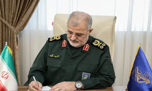 فرمانده کل سپاه درگذشت فرزند محمدرضا احمدی را تسلیت گفت