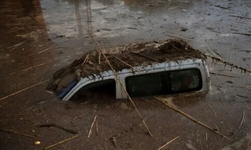 سیل شدید در اسپانیا 2 قربانی گرفت