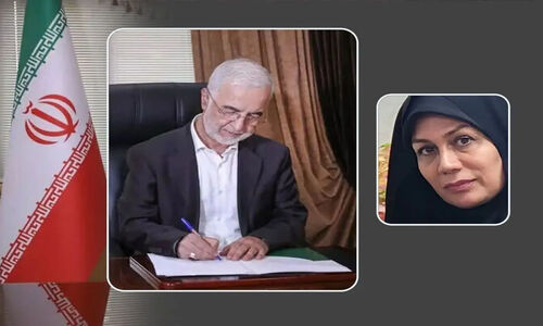 یک زن برای نخستین بار بخشدار مرکزی شهرستان کهک شد