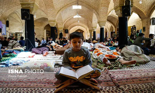 ثبت‌نام بیش از ۲۷۰۰ دانش‌آموز چهارمحال و بختیاری برای مراسم اعتکاف