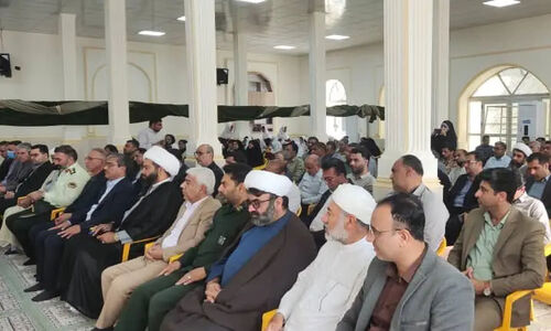 مراسم بزرگداشت حماسه ۹ دی در شهرستان خمیر برگزار شد