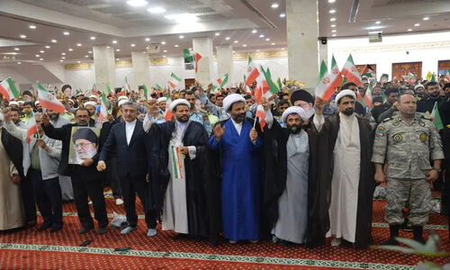 مراسم یوم الله ۹ دی در بندرعباس