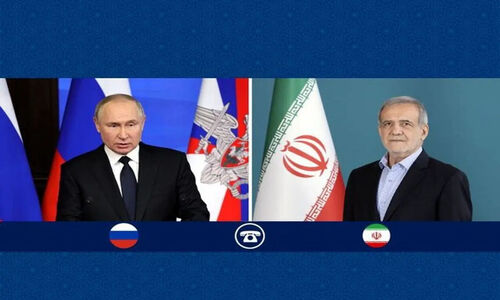 گفتگوی تلفنی پزشکیان و پوتین