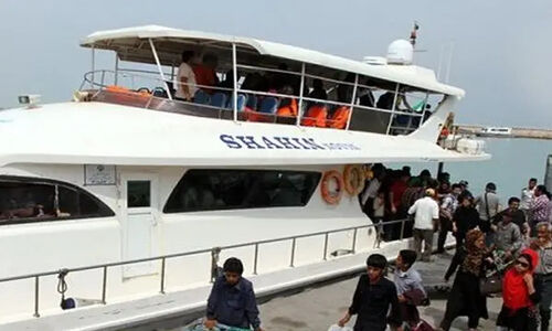 تردد دریایی در مسیر بندرعباس به قشم و هرمز و بنادر قشم برقرار است