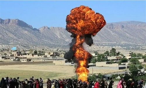 جنایت جنگی در دل زمین فوتبال؛ بمباران چوار از چشم جهانیان دور نمی‌ماند