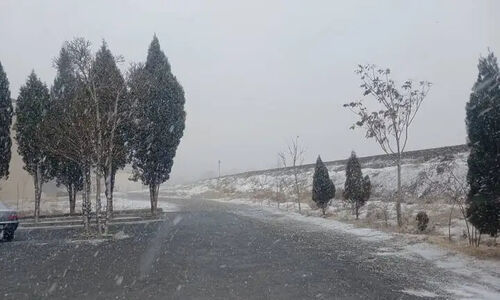 آغاز مجدد کولاک شدید محور خمین – الیگودرز حد فاصل روستای قره کهریز
