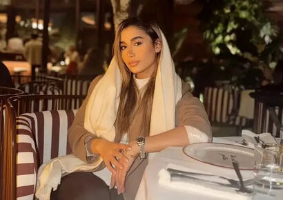 استایل هوش‌پران هلن دختر رضا رشیدپور در شب کریسمس / چقدر بزرگ شده…