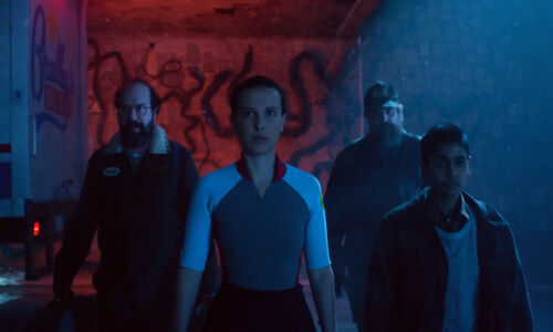 پایان خاص سریال Stranger Things با ۵ هزار پهپاد در آسمان لاس‌ وگاس