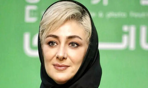 عکس| سفر به ایام قدیم؛ «ویدا جوان» 24 ساله در پشت صحنۀ اولین فیلمش؛ سال 89