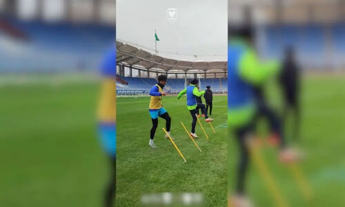تمرینات جذاب بازیکنان خیبر در ورزشگاه امام رضا(ع) مشهد به روایت رسانه رسمی باشگاه!
