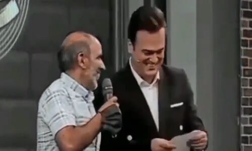 (ویدئو) اسکار بهترین خوانندگی سال می رسد به شرکت کننده باحال برنامه شب آهنگی/ حامد آهنگی غش کرد از خنده