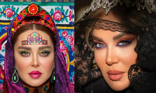 سفر در زمان| بهاره رهنما کنار برج ایفل پاریس در 50 سالگی
