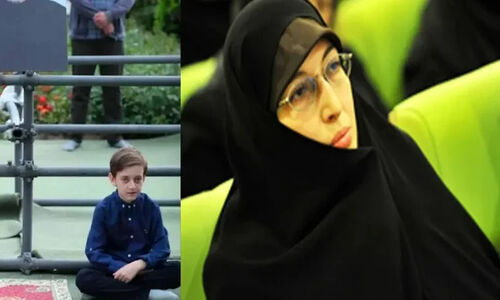 عکس های تلخ 2 نوه دختر و پسر و عروس رهبر انقلاب که شهید شدند