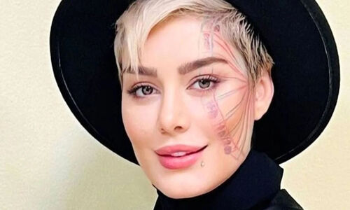 عکس سحر قریشی در آمریکا کنار کاخ سفید
