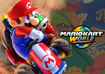 ۱۰ پیست نوستالژیک به بازی Mario Kart World اضافه شد