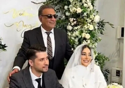 جشن عروسی مجلل و شاهانه عرفان اکبری با حضور پدر بازیگرش عبدالرضا اکبری