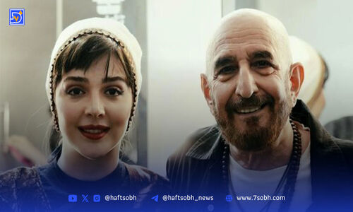 استایل المیرا دهقانی و همسرش در کنار هم در اکران فیلم جدید