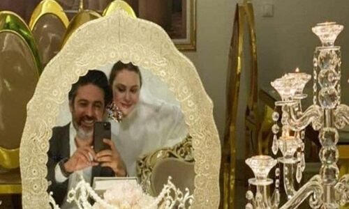 فیلم/نگاهی به چیدمان جشن عروسی مجلل و شاهانه آرام جعفری بازیگر سریال زیر آسمان شهر و دکتر افشین وطن خواه/ لحظه بله گفتن عروس خانم/ زندگی که خیلی زود ..