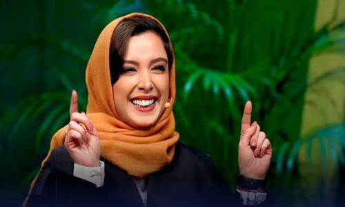سفر در زمان با «بچه مهندس»؛ شوخی بامزه تینا وصال در اتاق گریم!
