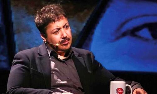 عکسی جنجالی از مازیار لرستانی و خواهرزاده بلوندش + عکس