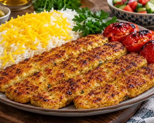 طرز تهیه کباب تابه‌ای مرغ با سیب زمینی؛ رستورانی و مجلسی