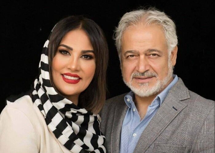 مجید مشیری و همسرش